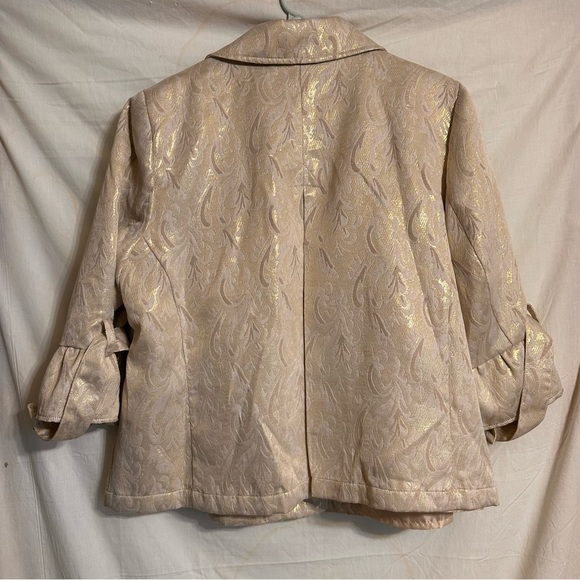 Ashley Stewart Gold Suit Jacket - Picture 7 of 9